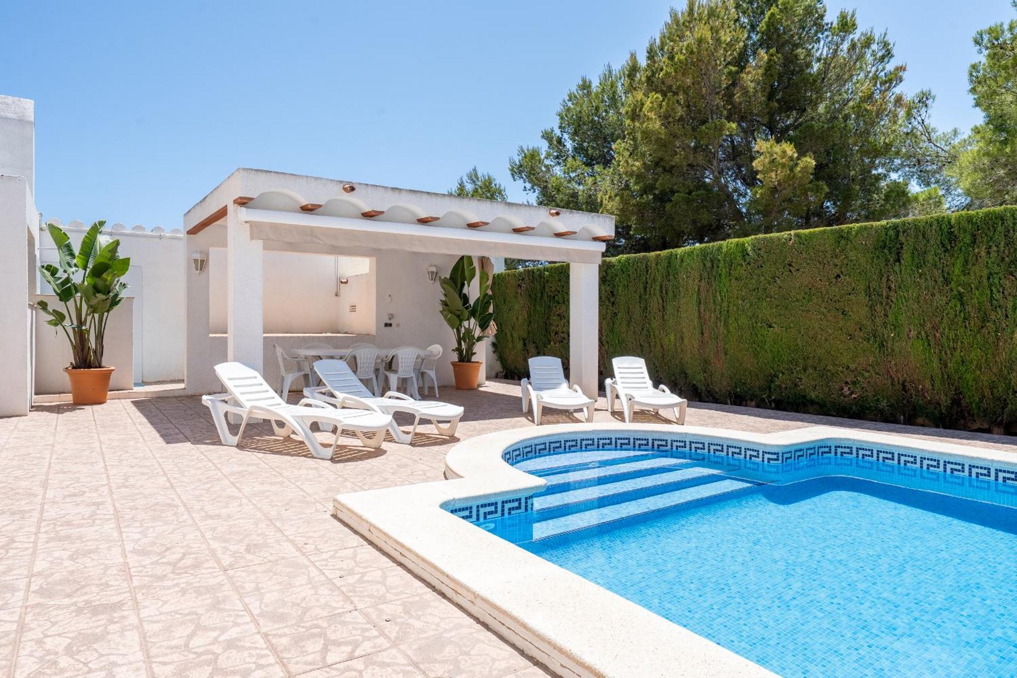 Exclusiva Villa Con Piscina Calafat Exterior foto